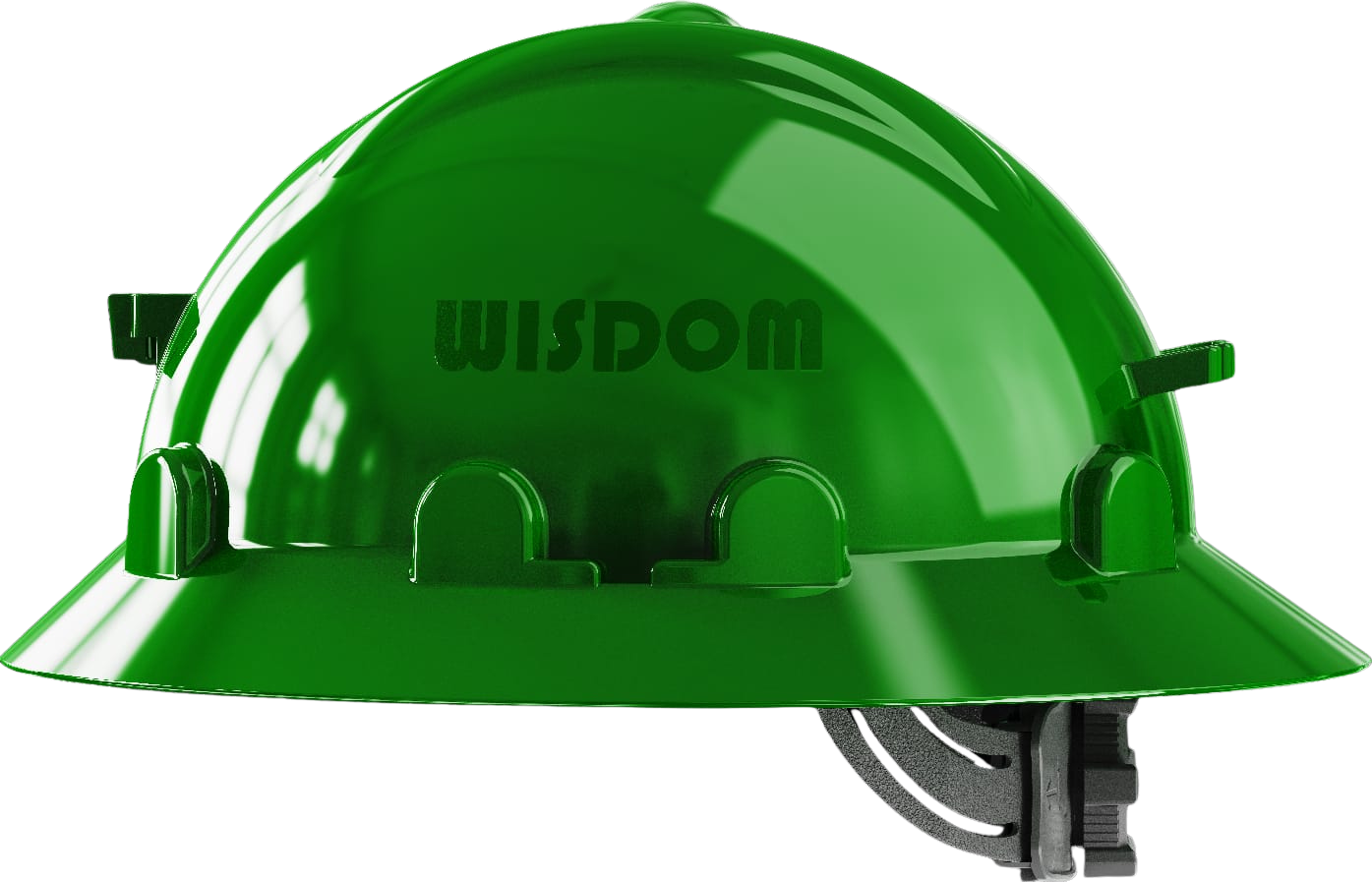 Casco Minero Verde WISDOM